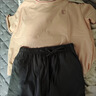 红豆（Hodo）夏季情侣全棉睡衣简约休闲风短袖家居服套装可外穿春夏 绿色（女款） L 170/92A 实拍图