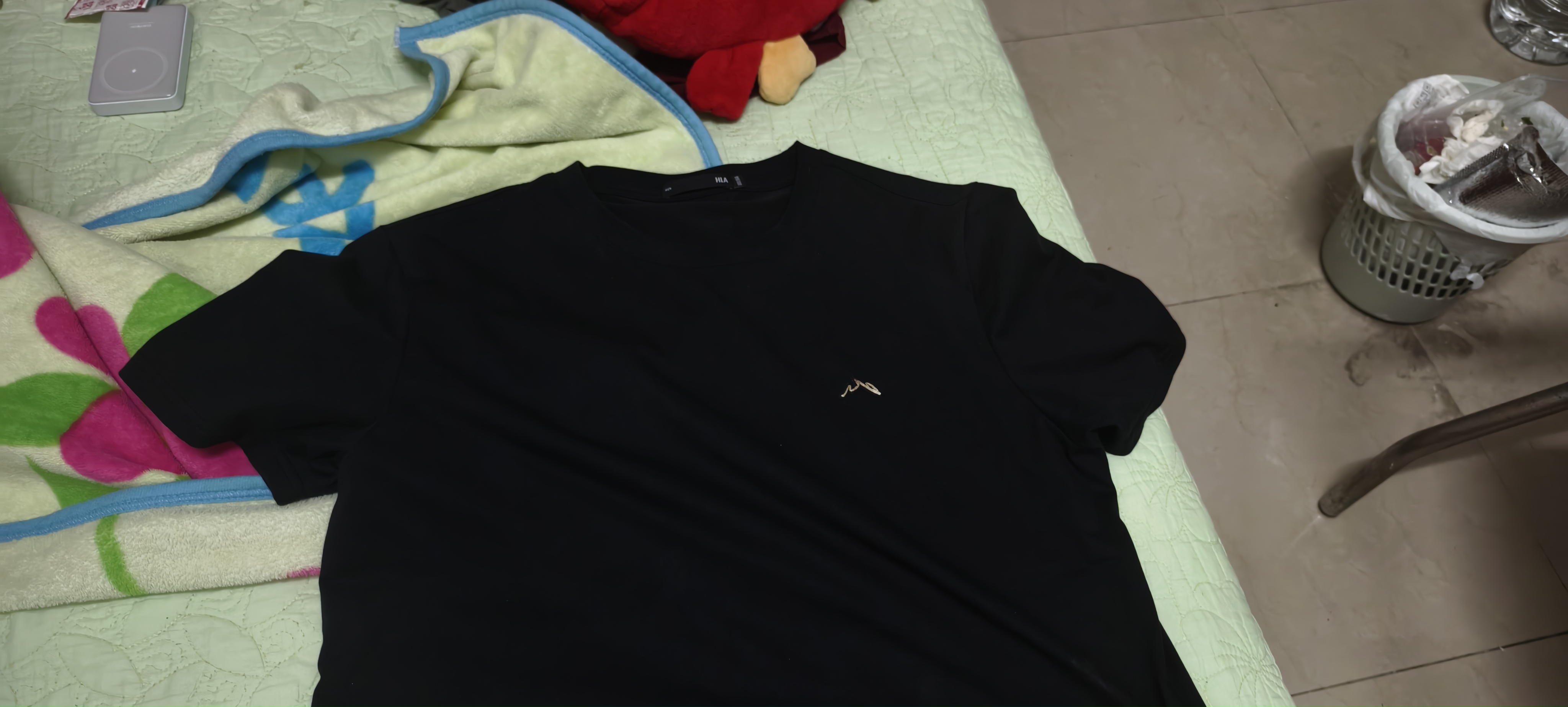 海澜之家（HLA）短袖T恤男26新品山不在高凉感短袖男夏季父亲节礼物 实拍图