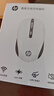 惠普（HP）S1000C升级款 无线2.4G轻音办公鼠标 TypeC充电 USB接口无线鼠标即插即用 白色 实拍图