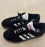 adidas「T头鞋」VL COURT复古休闲板鞋德训鞋男女阿迪达斯轻运动 黑色/白色 (推荐女生选小半码)   37 实拍图