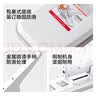 得力（deli）重型订书机/订书器100页厚层防卡钉文具大号加厚订书机装订机自带储钉办公用品 TA724白色 实拍图