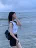 梵昇昱黑色牛仔短裤女夏季新款百搭高腰显瘦ins潮辣妹风外穿弹力热裤子 黑色高腰短裤 M 【95-105斤】 实拍图
