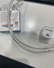 ANKER安克20W氮化镓充电器套装 适用苹果iphone14promax苹果13快充数据线0.9米白 实拍图