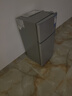 志高（CHIGO）小冰箱迷你小型家用冷藏冷冻两用宿舍出租房用双门办公室电冰箱节能省电 【一级能效】76L银色【全国联保丨节能省电】 实拍图