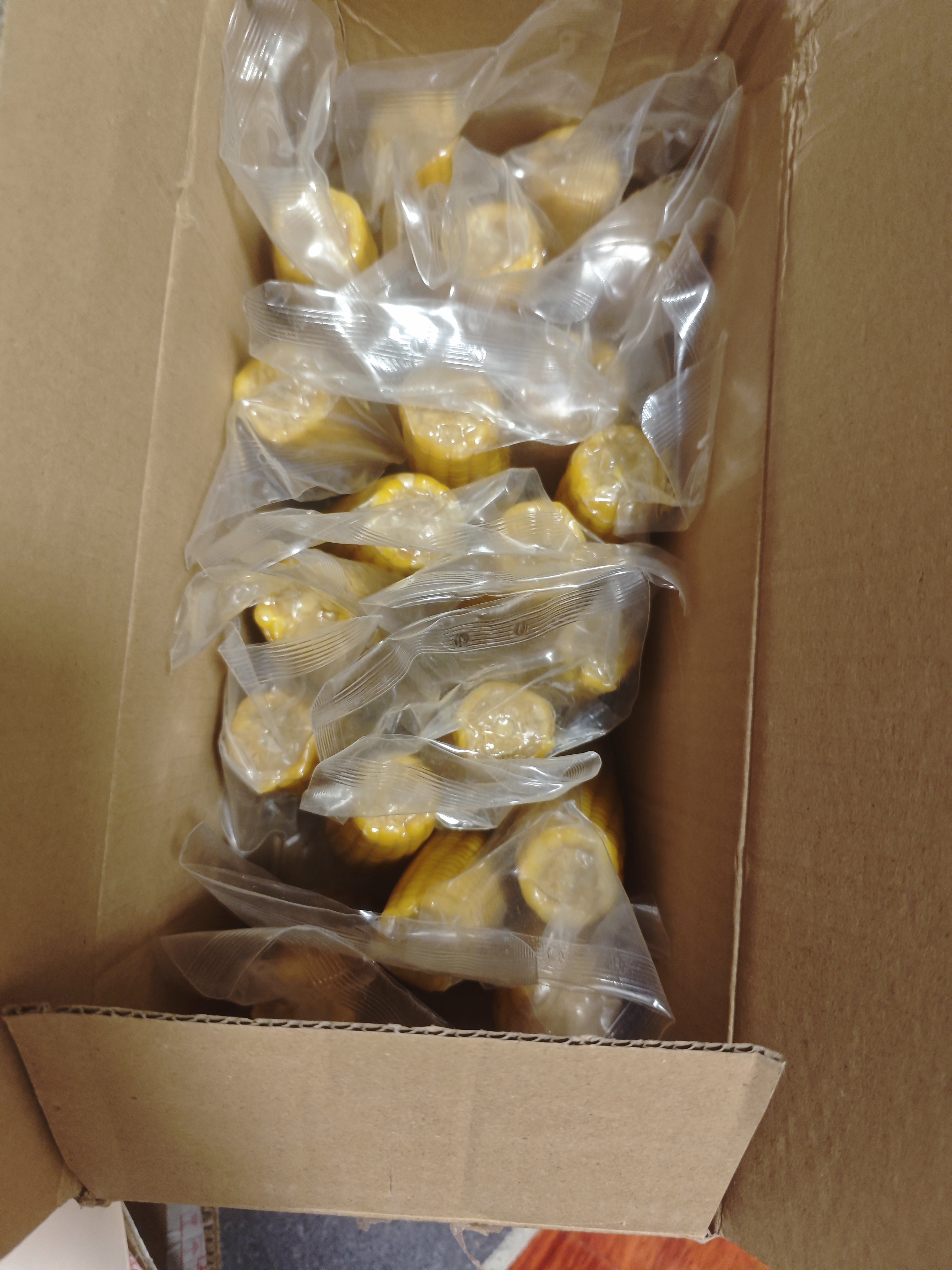 京鲜生东北小糯九黄糯玉米220g*20棒 真空包装黏玉米棒 源头直发 实拍图