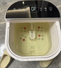 美的（Midea）泡脚桶足浴盆电动泡脚盆高深桶加热全自动按摩洗脚智能恒温家用过膝盖小腿生日节日礼物送父母长辈 【电动款】漏保+太极按摩+定时+涌泉 实拍图
