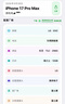 Apple/苹果 iPhone 17 Pro Max 256GB 星宇橙色 支持移动联通电信5G 双卡双待手机 实拍图