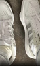 adidas ENTRAP美式校园风运动少年感复古篮球风板鞋男女阿迪达斯 白色/暗银金属/树脂黄   40.5 实拍图