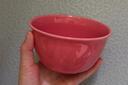 马卡龙色系陶瓷碗奶油色高颜值家用釉下彩餐具ins新款饭碗甜品碗 1个装【4.5英寸碗】淡雅紫 实拍图