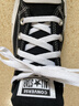 匡威（Converse）莫尔登All Star夏季男女低帮休闲滑板鞋黑色A09226C A09226C 39 实拍图