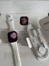 Apple/苹果 Watch S11 智能手表GPS款46毫米玫瑰金色铝金属表壳淡桃粉色运动型表带S/M MEVT4CH/B 实拍图