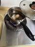 美厨（MAXCOOK）奶锅 304不锈钢奶锅汤锅16cm 泡面煮奶辅食锅 加厚复合底 LN116 实拍图