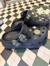 卡骆驰（CROCS）檀健次同款经典泡芙洞洞鞋百舒适男沙滩鞋女鞋休闲鞋|207521 黑色-001(含智必星) 36 (220mm) 37 实拍图