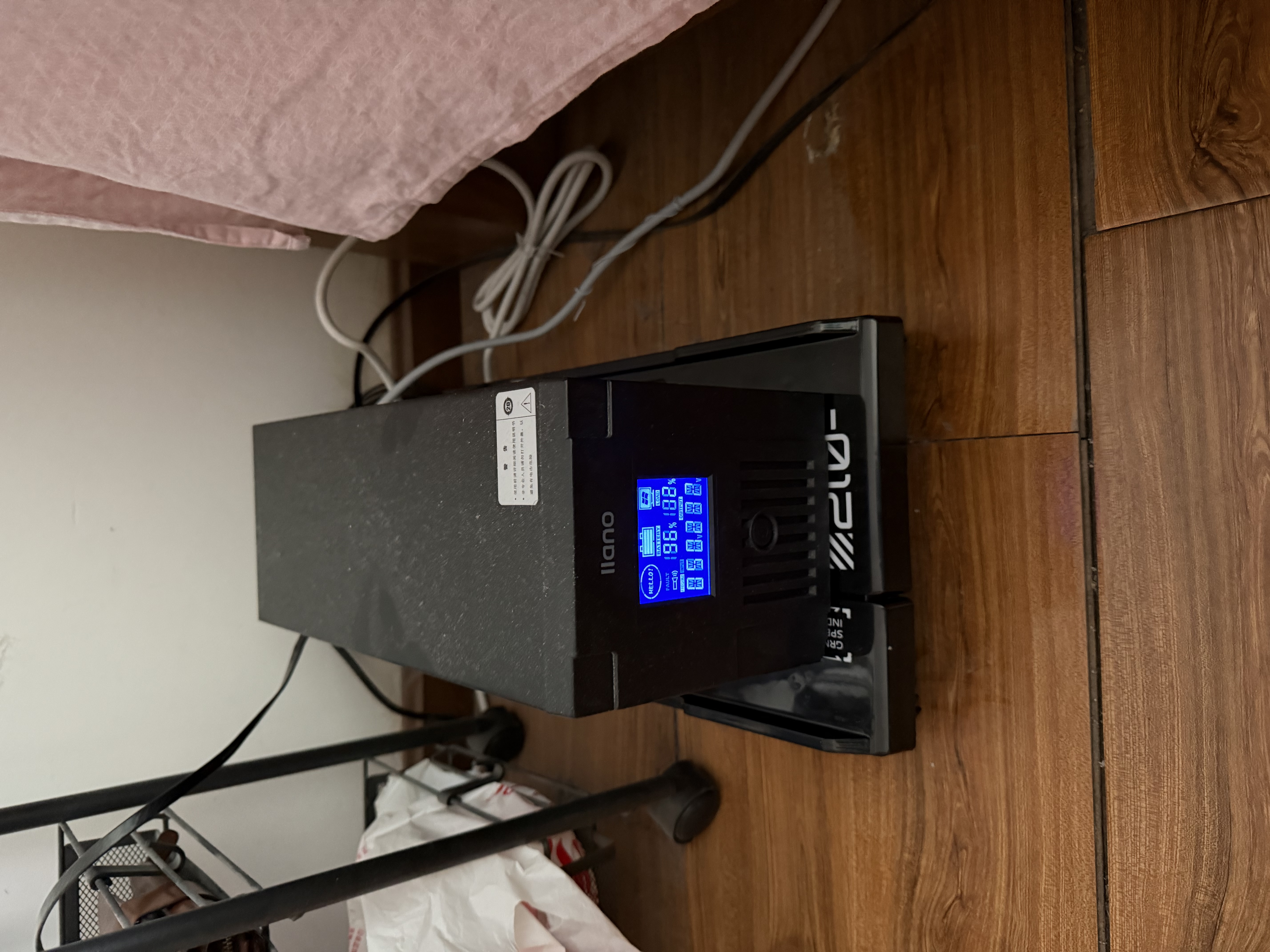 八海鸟台式电脑主机支架可移动机箱托架底座托盘家用办公通用增高置物架 实拍图