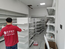 敏极超市货架展示架便利店多层零食置物架子药店文具店挂钩中岛展示柜 四层主架（升级加厚） 【单面】长72*宽42*高190cm 实拍图