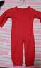 贝瑞加（Babyprints）新生儿连体衣红色满月服刚出生宝宝喜庆纯棉衣服中国风 福满59 实拍图