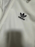 adidas经典三条纹运动连帽夹克外套男女春季阿迪达斯三叶草   亮白   L 实拍图