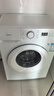 美的（Midea）滚筒洗衣机全自动 8公斤家用超薄 小型租房用 MG80V01JPY 以旧换新 补贴 京东自营 实拍图