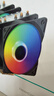 酷冷至尊（CoolerMaster）Hyper612 Pro ARGB版CPU风冷散热器 单塔/三代超导6热管/双莫比乌斯风扇/金属拉丝顶盖/多平台扣具 实拍图