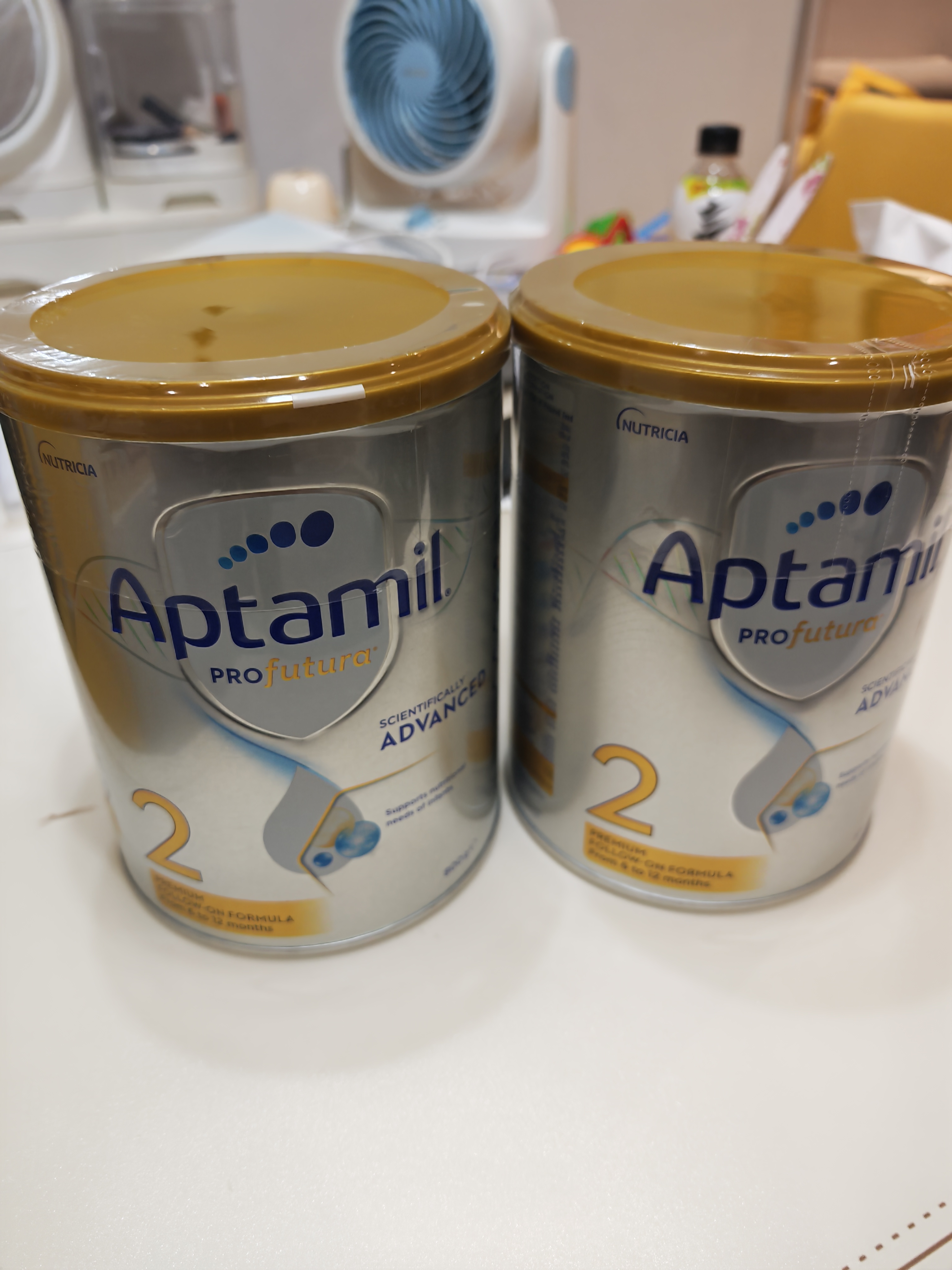 爱他美（Aptamil）澳洲白金版 含DHA叶黄素 婴幼儿配方牛奶粉 新西兰原装进口 2段 800g 【6-12月】效期28年3-28年7月 1罐装【咨询领券 更划算】 实拍图