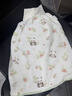 安可新婴儿隔尿裙尿布裤隔水纯棉可水洗宝宝尿垫纱布尿裤L码竹林憨憨熊 实拍图