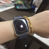 Apple/苹果 Watch S11 智能手表GPS款42毫米银色铝金属表壳雾紫色运动型表带S/M MEUT4CH/B 实拍图
