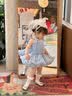 G.ducktutu裙女童连衣裙夏季女宝宝公主裙子婴儿凸凸裙小女孩吊带礼服 天空蓝蓬蓬裙 80 尺码7-11月(建议宝宝75-85cm)cm 实拍图