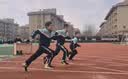 361°儿童运动鞋跑鞋2026夏季男女童3-12岁轻便大网孔跑鞋蓝40 实拍图