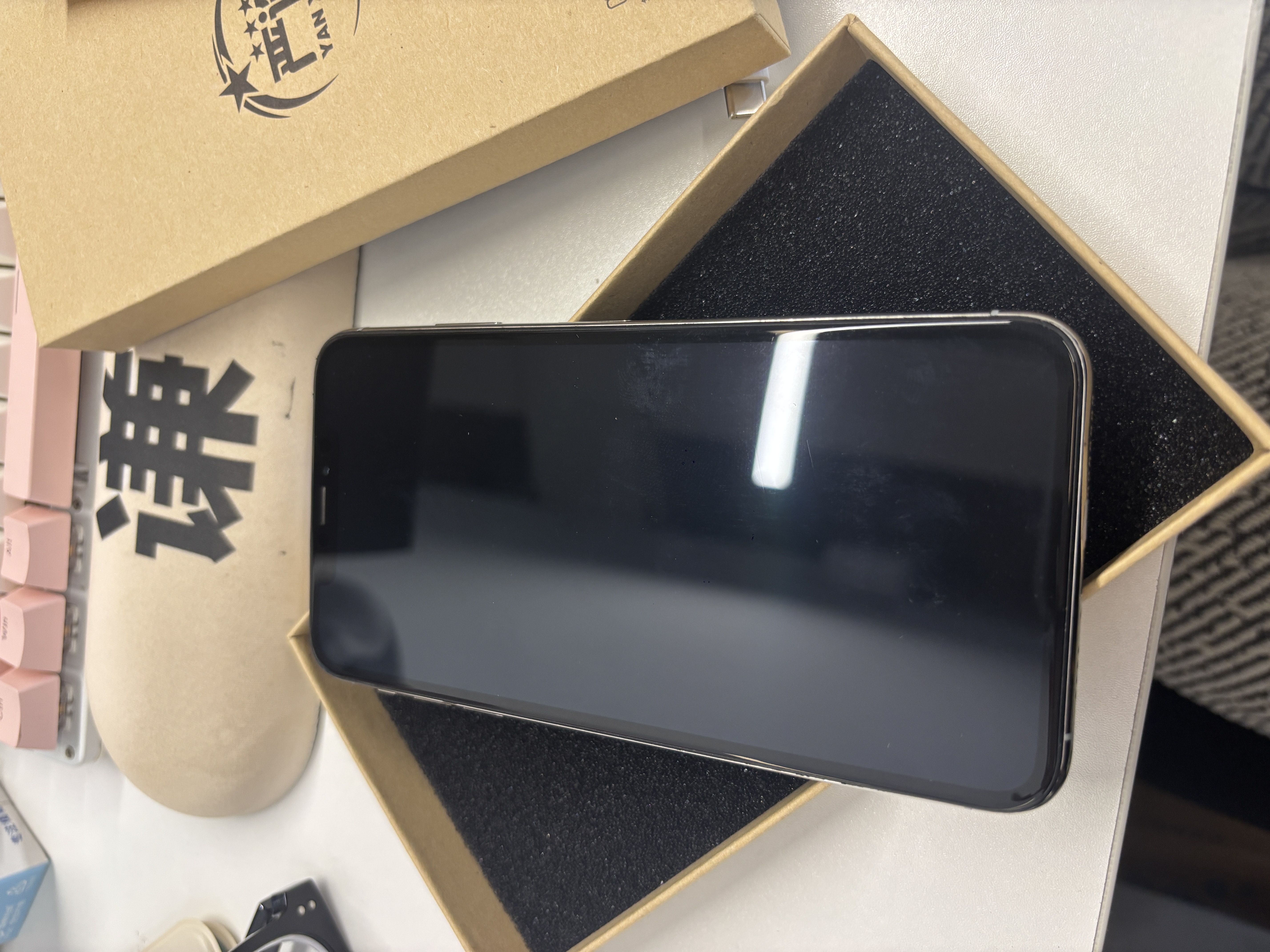 Apple/苹果 分期免息【原装屏幕】iPhone XSMAX  苹果xsmax  iPhonexsmax二手 二手苹果手机 二手手机 国行全网通 【原装屏幕】 苹果XSMAX 国行-银色 【白条免息 实拍图