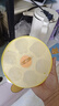 COOKSS宝宝辅食蒸糕模具婴儿食品级硅胶盒猫爪耐高温烘焙可蒸煮磨具黄色 实拍图