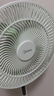 美的（Midea）【幸运草安睡1S】一级能效直流变频声控电风扇家用遥控卧室静音落地扇台式桌面抗菌大风力转页扇 实拍图