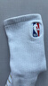 NBA篮球袜男高筒运动长袜铜离子抗菌纱线四季加厚毛巾底棉袜3双 实拍图