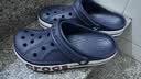 卡骆驰（CROCS）贝雅卡骆班洞洞鞋|205089 深蓝/辣椒红-4CC   39 (240mm)   实拍图