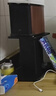 丹麦之笙（DMSEINC） S008音箱支架 桌面音响支架  环绕音响架落地架子 专业书架箱脚架 木质HIFI音箱机架 30CM黑木纹色 实拍图