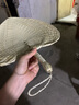 燕云州手工草编织扇子创意饰品古风老式蒲扇夏季乘凉手摇扇轻巧粽叶扇子 传统蒲扇(面宽约30cm) 实拍图