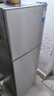 志高（CHIGO）双门冰箱118升两门宿舍租房小户型家用冷藏冷冻小冰箱节能BCD-118A158JD银色 以旧换新 实拍图