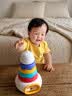 MKBIBI叠叠乐玩具萌鸭不倒翁0-1岁婴幼儿童套圈玩具 实拍图