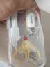 日康（rikang）婴儿护理套装宝宝剪刀 指甲钳  夹子 指甲锉 四件套RK-X4038 黄色 实拍图