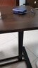 乐歌床边桌升降床上电脑桌可移动适宜家用茶几可翻板T06黑胡桃木色 实拍图