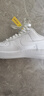 耐克NIKE女子空军一号AF1 百搭大童运动鞋DH2920-111白38 实拍图