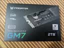宏碁掠夺者（PREDATOR）2TB SSD固态硬盘 M.2接口(NVMe协议) GM7系列｜NVMe PCIe 4.0读速7200MB/s  AI电脑存储配件 实拍图