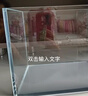 金晶超白鱼缸客厅桌面小鱼缸玻璃草缸龟缸懒人家用生态造景水族箱 长60CM宽30CM高35CM（厚度6MM） 金晶超白鱼缸裸缸 实拍图