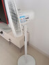 美的（Midea）【飓风节能】七叶柔风立式电风扇/家用轻音落地扇/台式小型风扇/大风力遥控定时摇头风扇 SAH35BSJ 实拍图