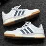 adidas「T头鞋」VL COURT 2.0复古休闲板鞋德训鞋阿迪达斯轻运动   汉玉白/蓝色/金色 (推荐女生买小半码)   36.5 实拍图