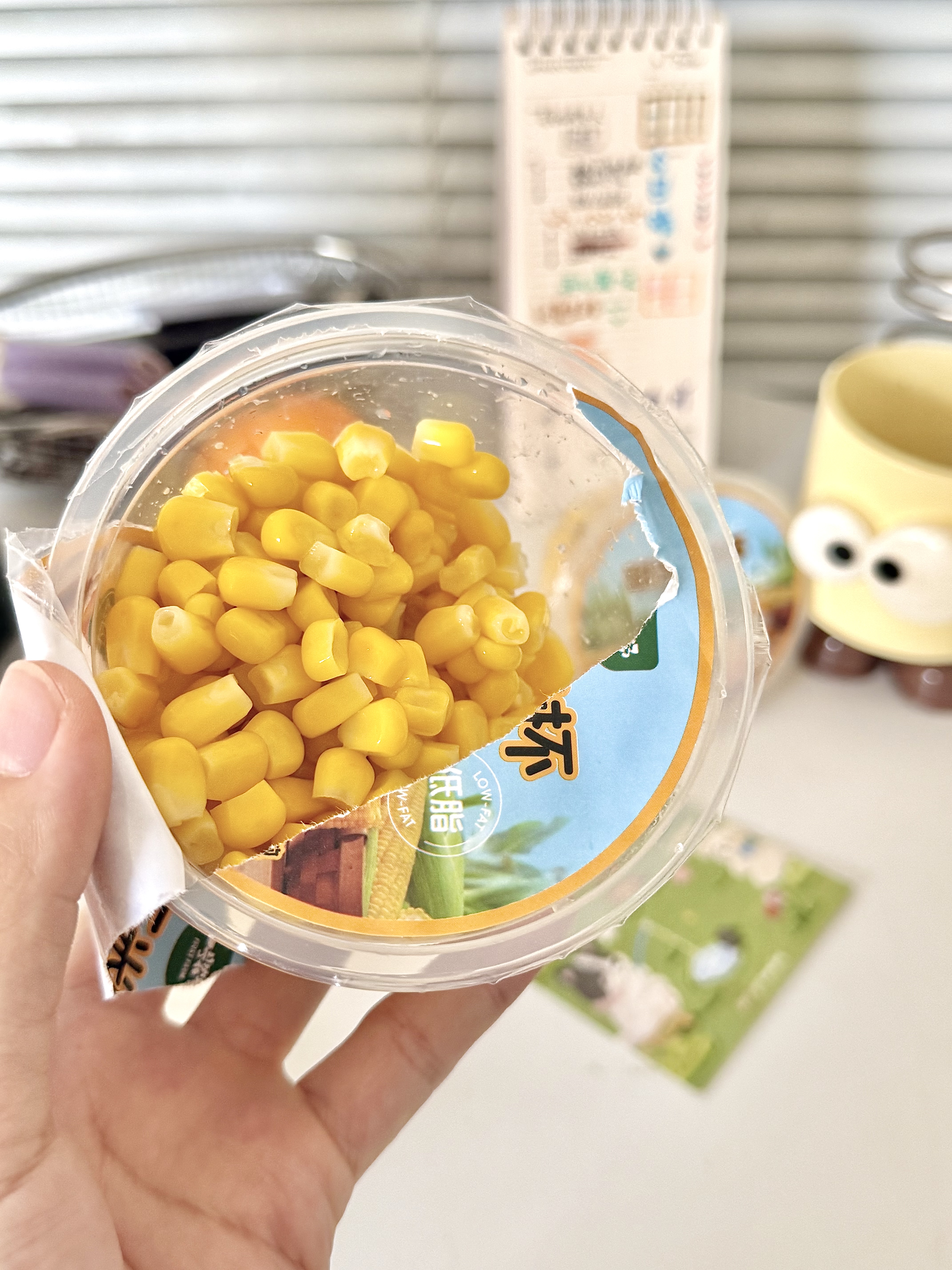一号农场甜玉米杯低脂水果玉米粒100g*3开杯即食早餐代餐源头直发 实拍图