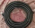 绿联六类屏蔽网线 CAT6类千兆网络连接线 工程家用电脑宽带8芯双绞抗干扰成品跳线 黑5米55174 实拍图