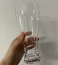 京东京造 啤酒杯 扎啤玻璃杯高端精酿北欧风酒杯收腰杯子415ml 两只装 实拍图