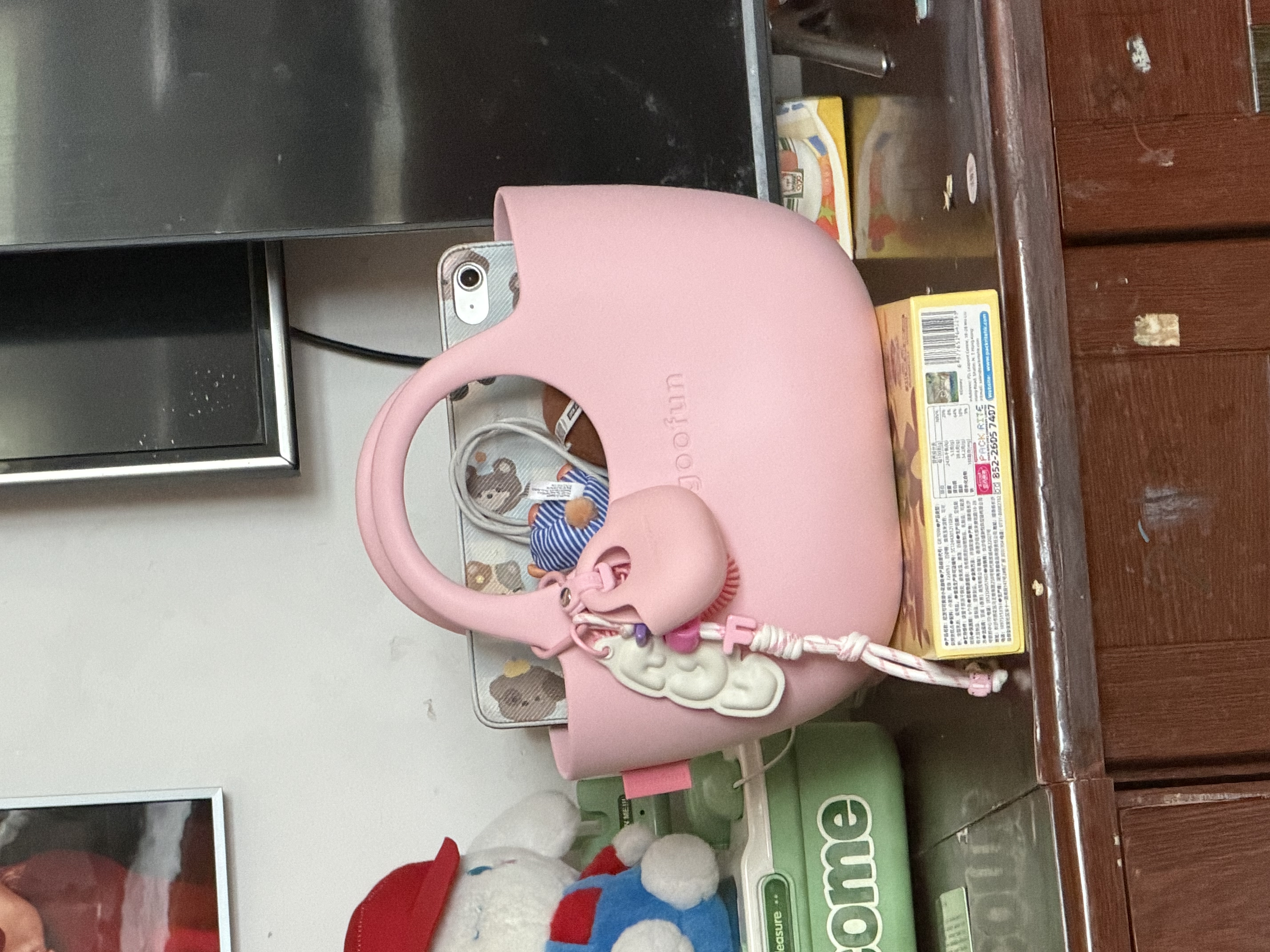 梵高范购购包大容量女士手提包手拎水桶包上班族通勤超轻高颜值节日礼物 【初恋蜜桃心跳款】樱花粉 实拍图