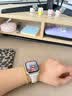 Apple/苹果 Watch S11 智能手表GPS款42毫米银色铝金属表壳雾紫色运动型表带S/M MEUT4CH/B 实拍图