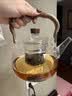 高茗玻璃煮茶壶煮茶器新款中式耐高温烧水提梁壶家用大功率电陶炉套装 【煮茶套装】墨香壶+唐戈炉 实拍图